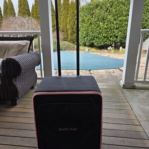 Mary Kay Black Rolling Suitcase
